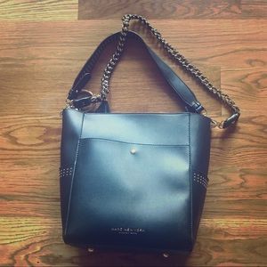Marc New York Black Purse w/ gold detailing
